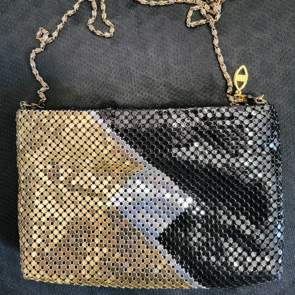 Sparkly tri-tone mini bag‎